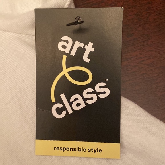 Art Class girls short sleeve white t-shirt sz XL/14. NWT - Picture 4 of 5